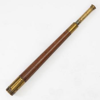 A telescope by Dobbie McInnes Ltd, Glasgow, second part of the 19th century.