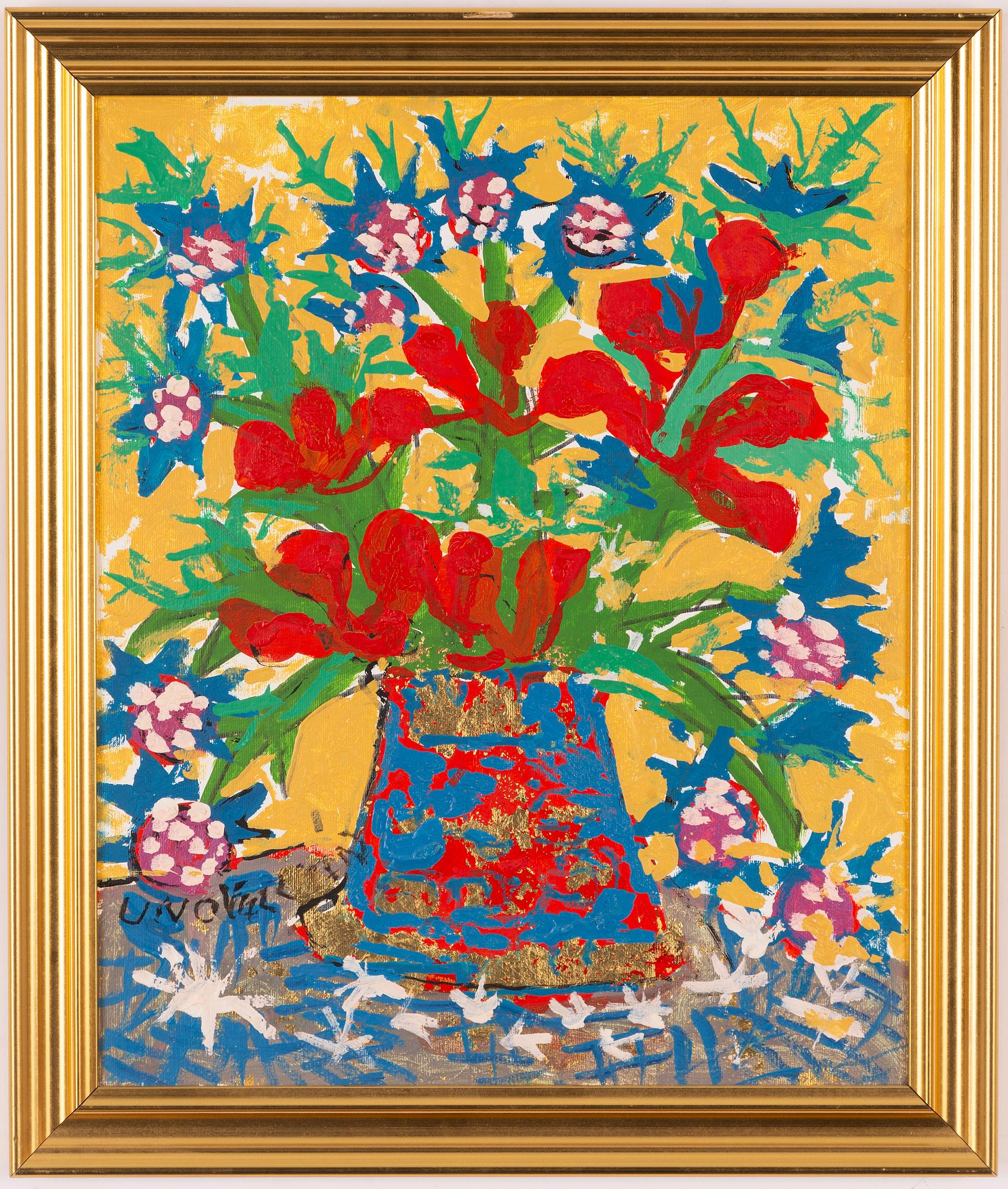 Uno Vallman, Blommor.