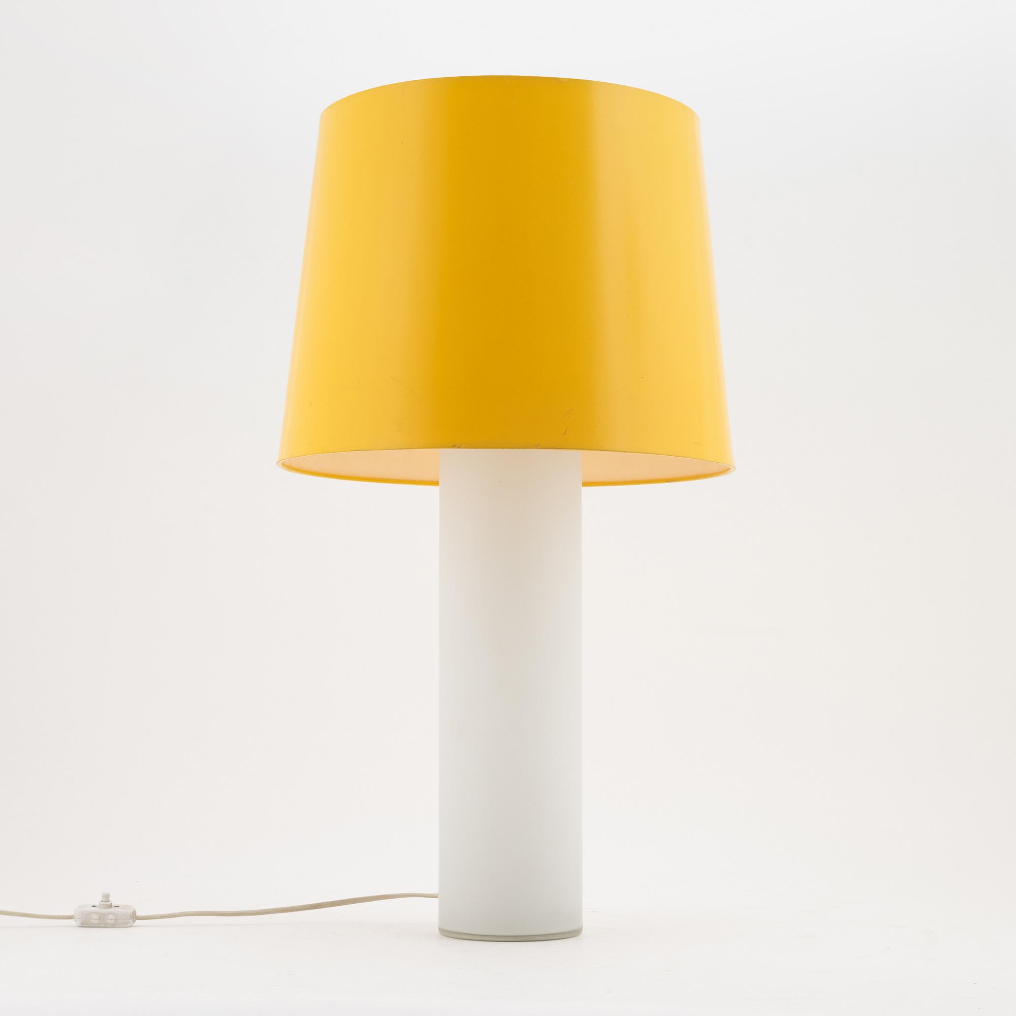 Uno & Östen Kristiansson, a table lamp, Luxus, Vittsjö, second half of the 20th century.