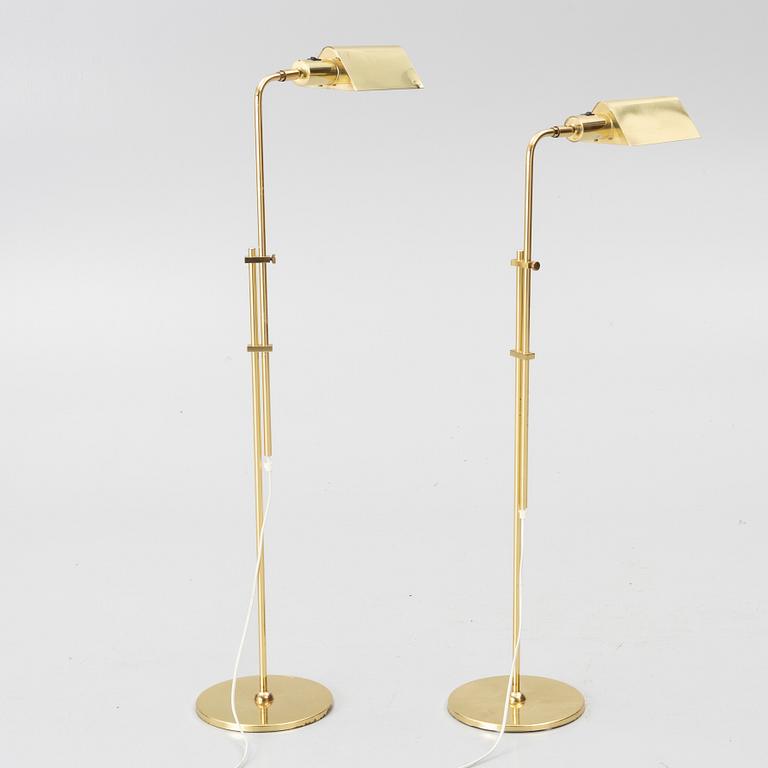 Floor lamps, a pair, Örsjö Industri AB, model 308.