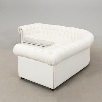 Hörnsoffa, England modern tillverkning.