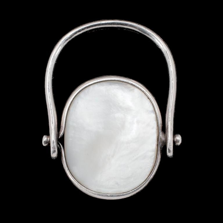 RING, sterling silver, Torun Bülow, Georg Jensen.