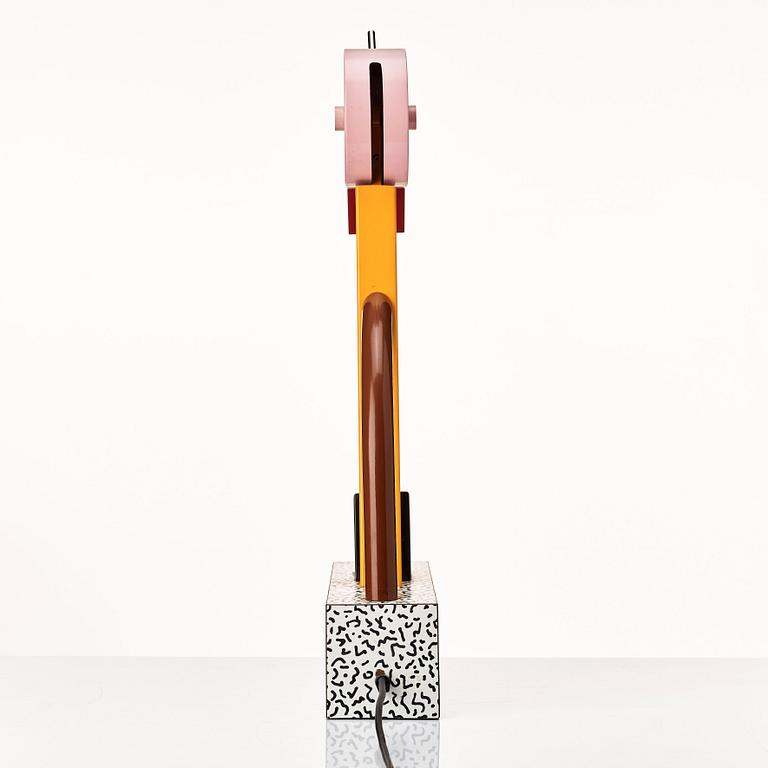 Ettore Sottsass, a "Tahiti", table lamp, Memphis, Milan, post 1981.