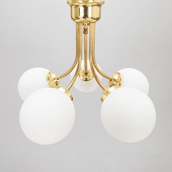 A 1970's ceiling lamp 923/5 Hyval, Finland.