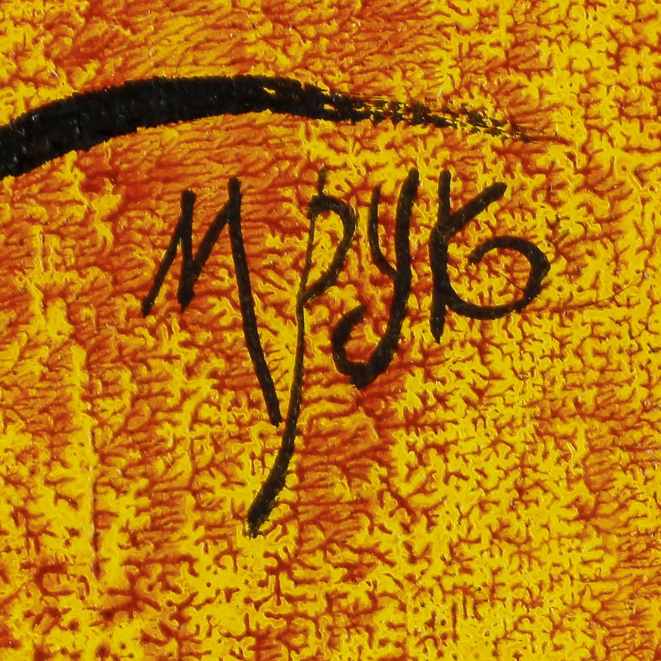 MADELEINE PYK, olja på duk, signerad.