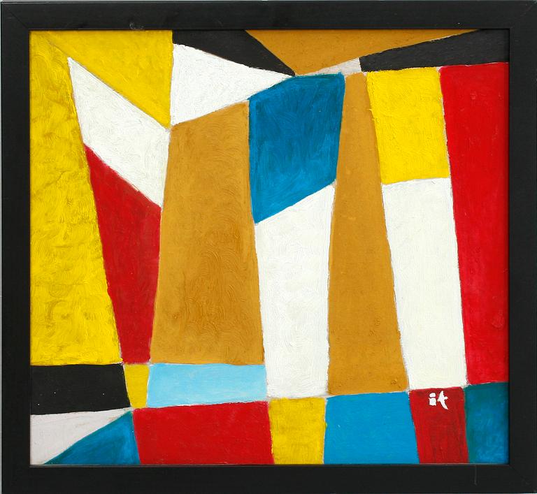 INGEGERD TORHAMN, oja på pannå, monogramsign.