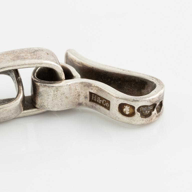Collier silver, Högberg & Co Göteborg 1958.