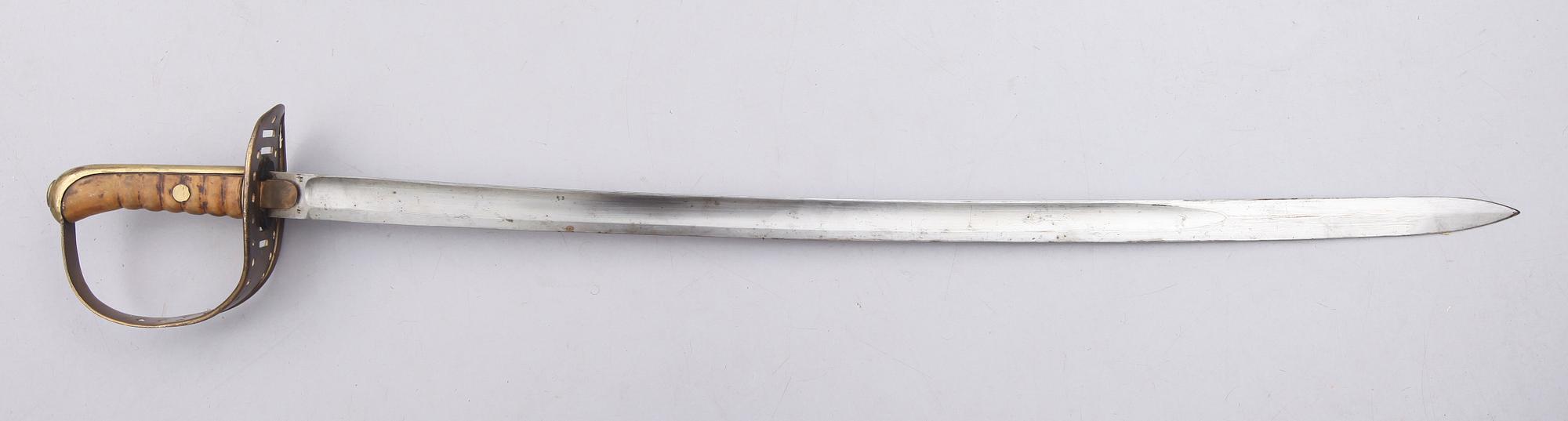 SABEL, modell 1867-1893 för kavalleriet.