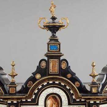 KABINETTSKÅP, av Ferdinando Pogliani (1832-1899), Milano, 1800-talets sista kvartal.