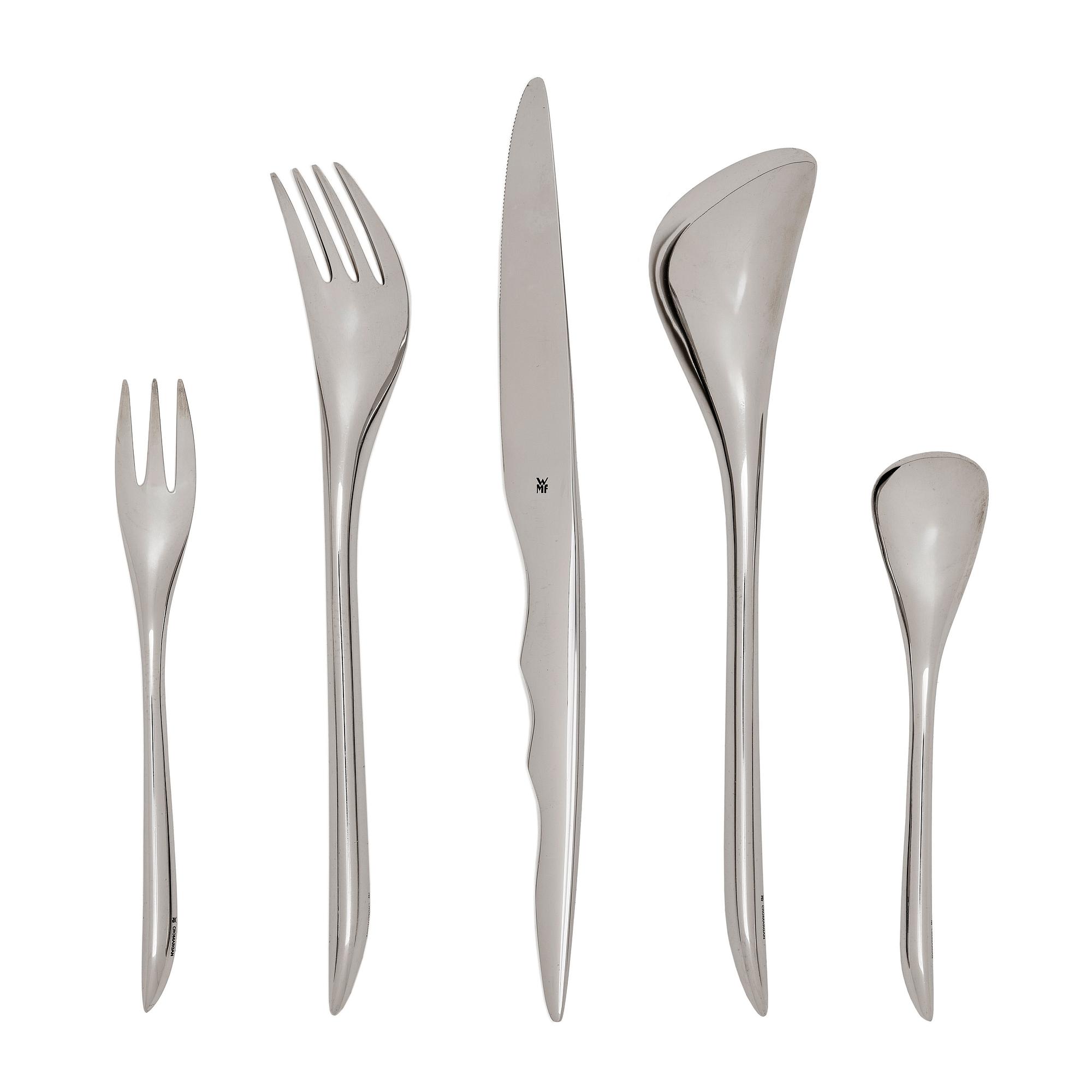 Zaha Hadid, bestick, 40 delar, WMF, efter 2007.