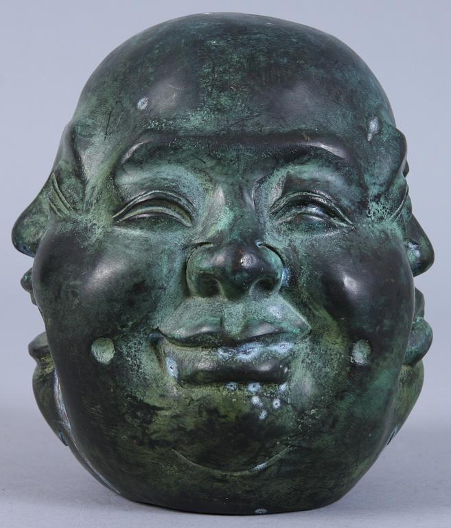 SKULPTUR, brons, Kina, 1900-tal.