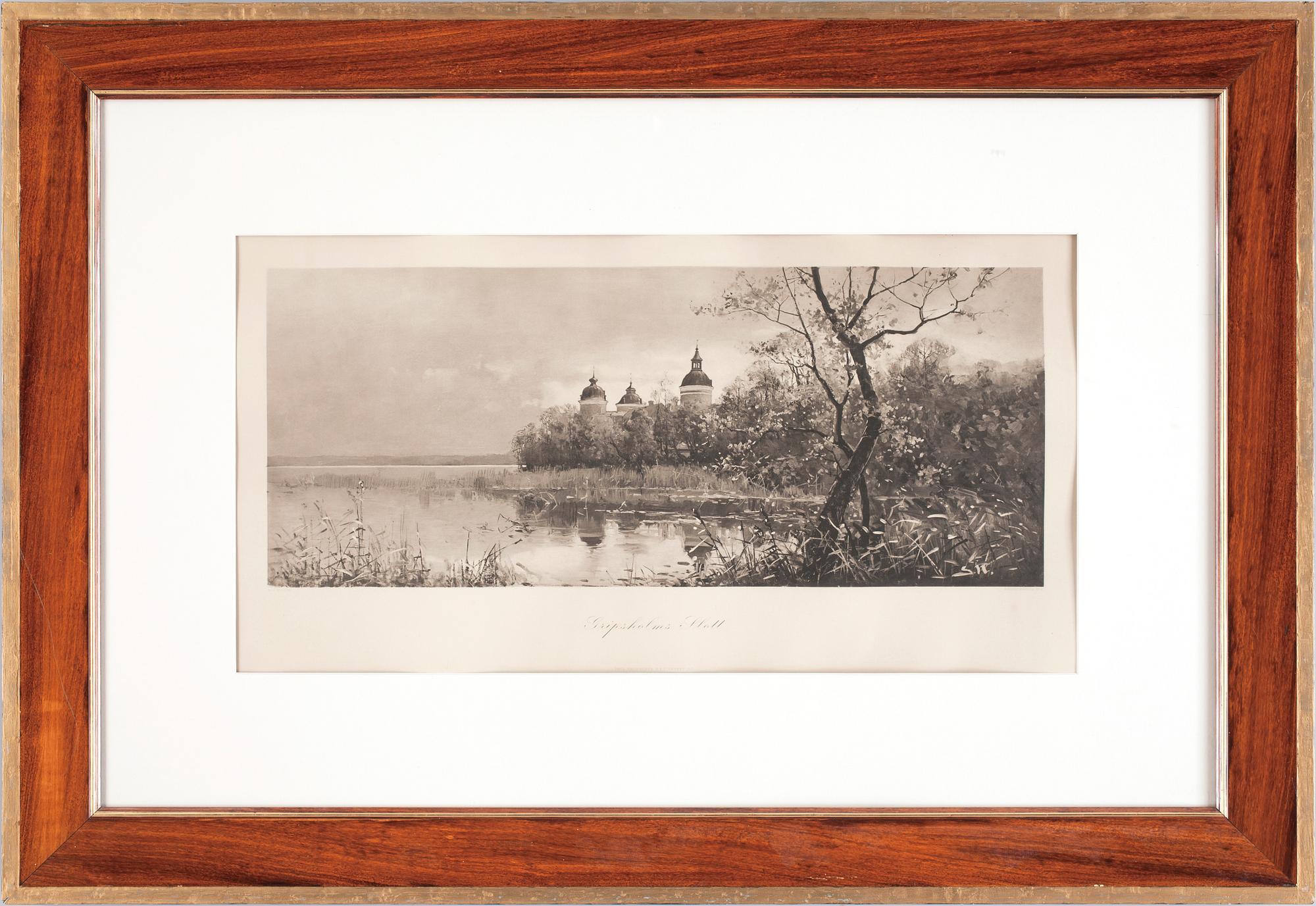 SEVERIN NILSSON, efter, fotogravyr, 1900-tal.