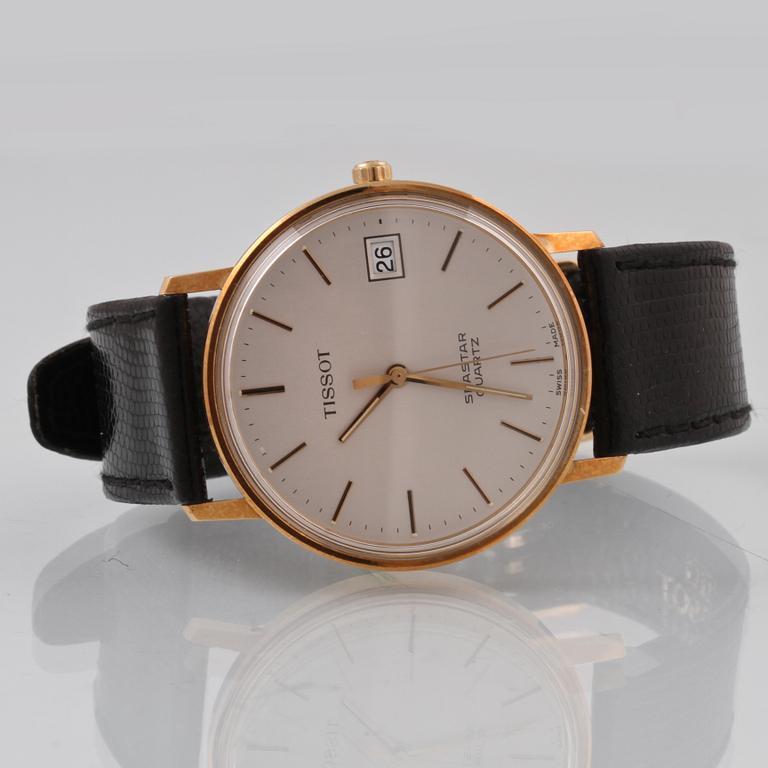 ARMBANDSUR, 18 k guld, "seastar", Tissot, 1900-talets senare del.