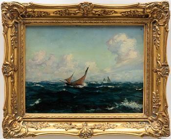 Frank Lewis Emanuel, attributed to, The Sailing Scene.