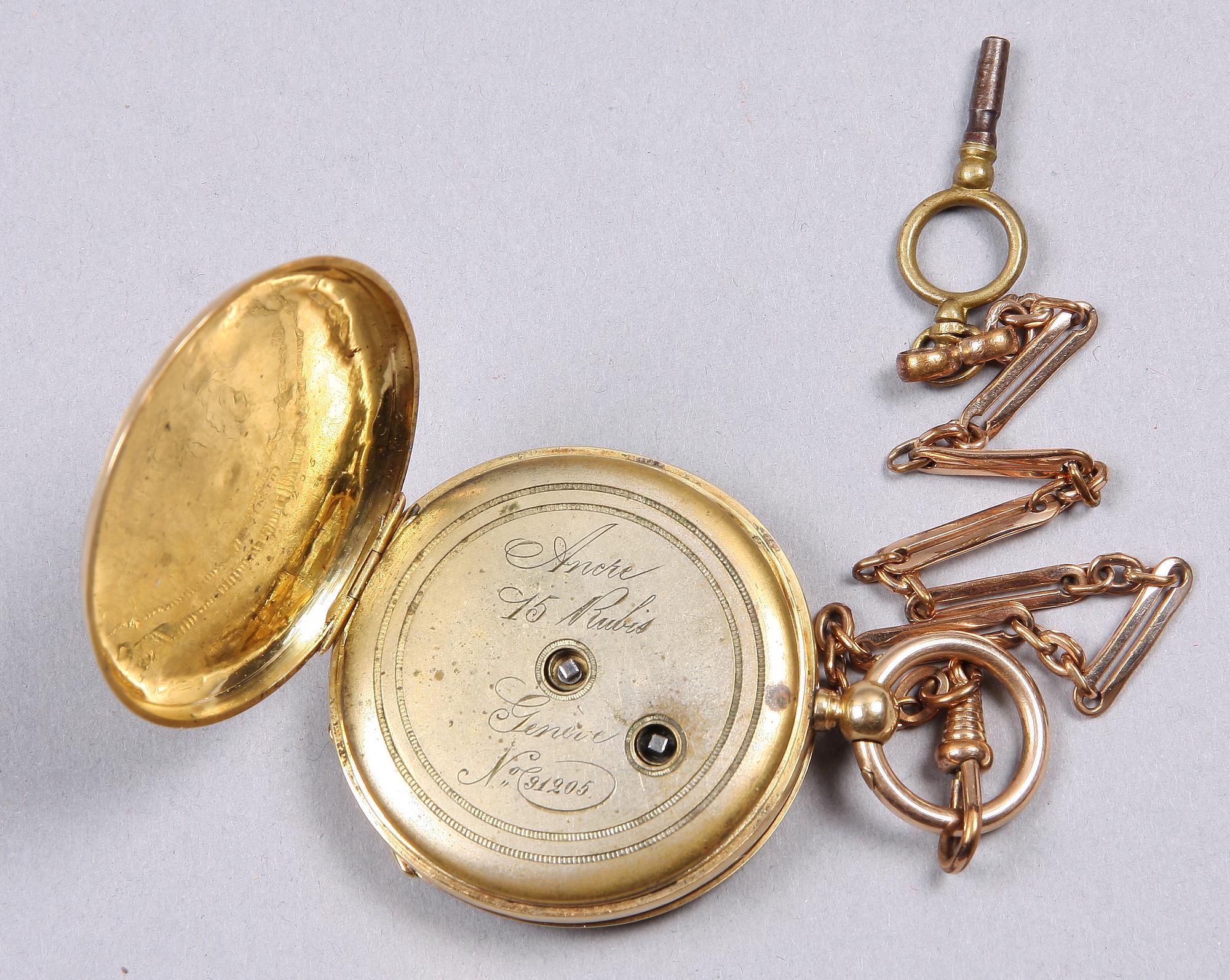 FICKUR, guld, 18 K.