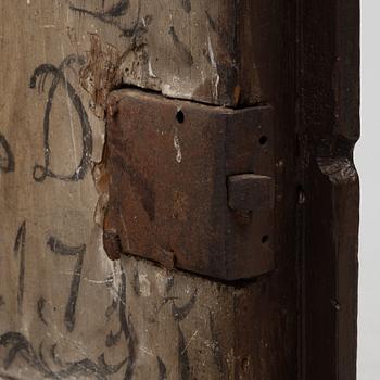 A cabinet, dated 1817.