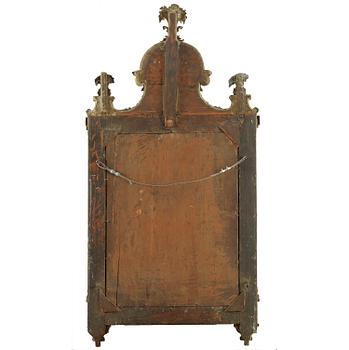 A Swedish late Baroque early 18th century mirror, B. Precht's workshop.