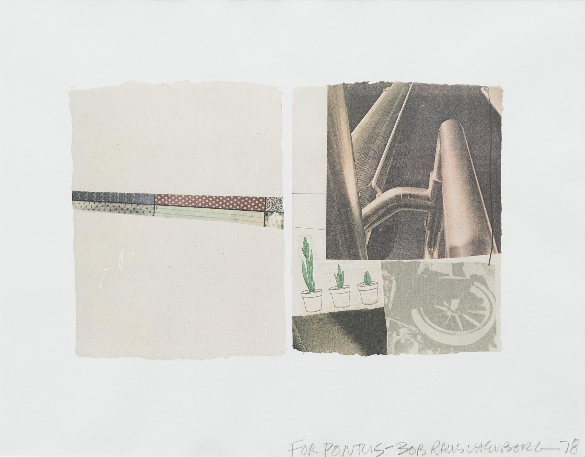 Robert Rauschenberg, Untitled.
