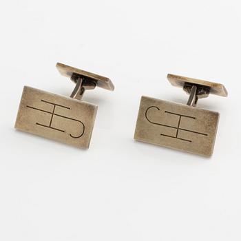 Wiwen Nilsson, cufflinks, Lund, 1966.