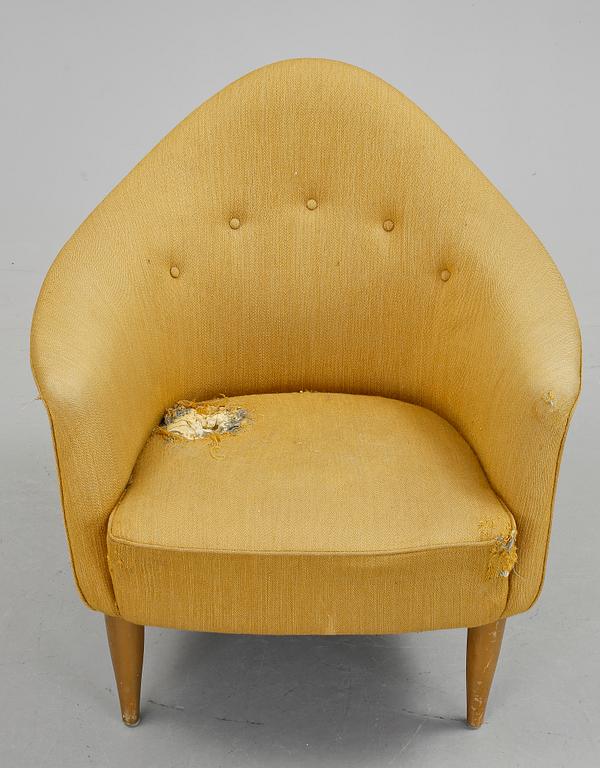 FÅTÖLJ, "Lilla Adam" ur Paradiset, Triva, Kerstin Hörlin-Holmquist för NK.