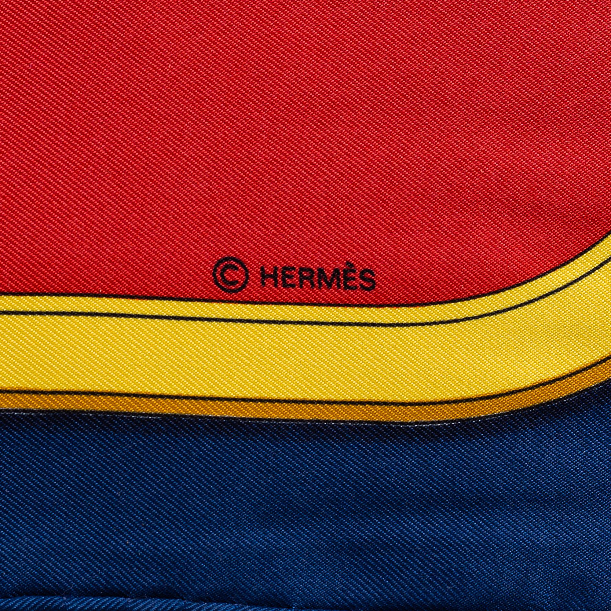 HERMÈS, scarf, 'Grand Apparat'.
