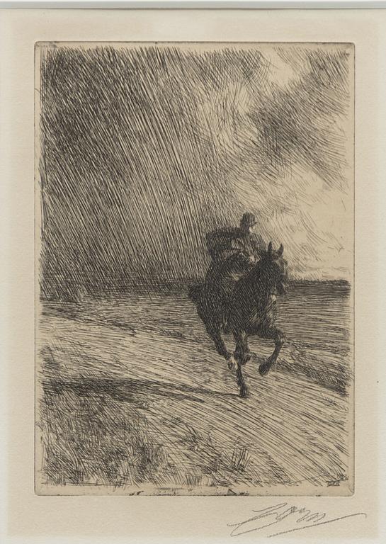 Anders Zorn, "Oväder".