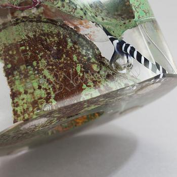 BERTIL VALLIEN, glas, skulptur ABSOLUT, signerad "B. Vallien".