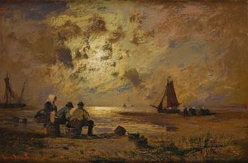 Louis Douzette, Kustlandskap.