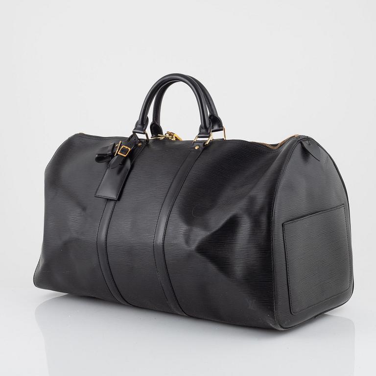 Louis Vuitton, weekend bag, "Keepall Epi 55", 1995.