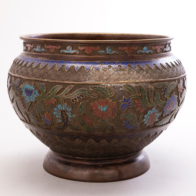 RUUKKU, champlevé, 1800-luku.