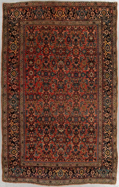 MATTO, an antique Bidjar, ca 220-228 x 138-141 cm.