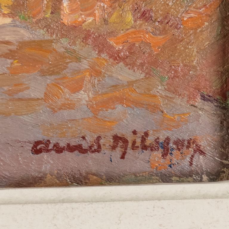 ARVID NILSSON, olja på duk, signerad.