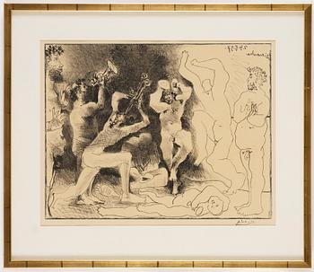 Pablo Picasso, efter, "La danse des faunes".