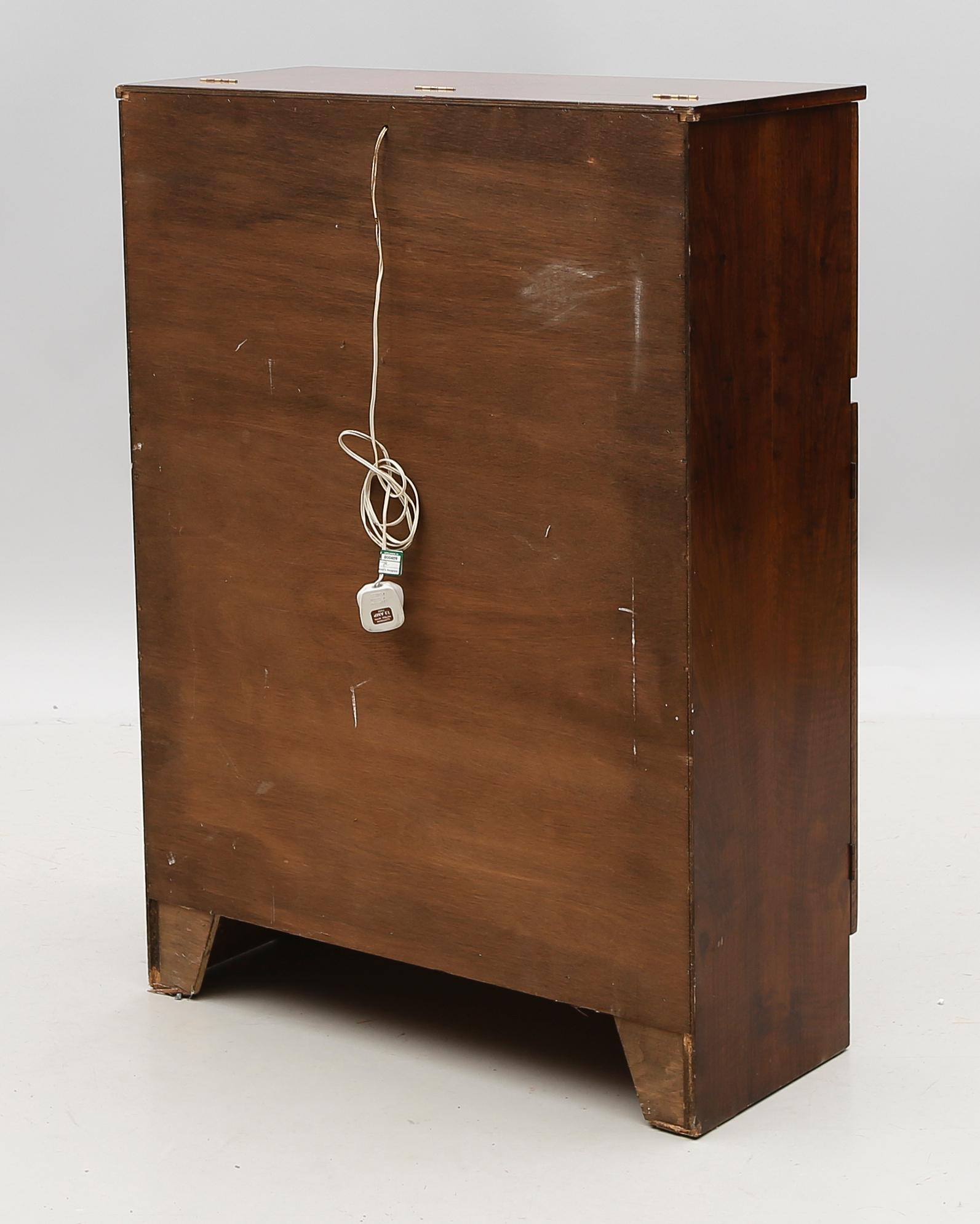 BARSKÅP, 1900-talets andra hälft.