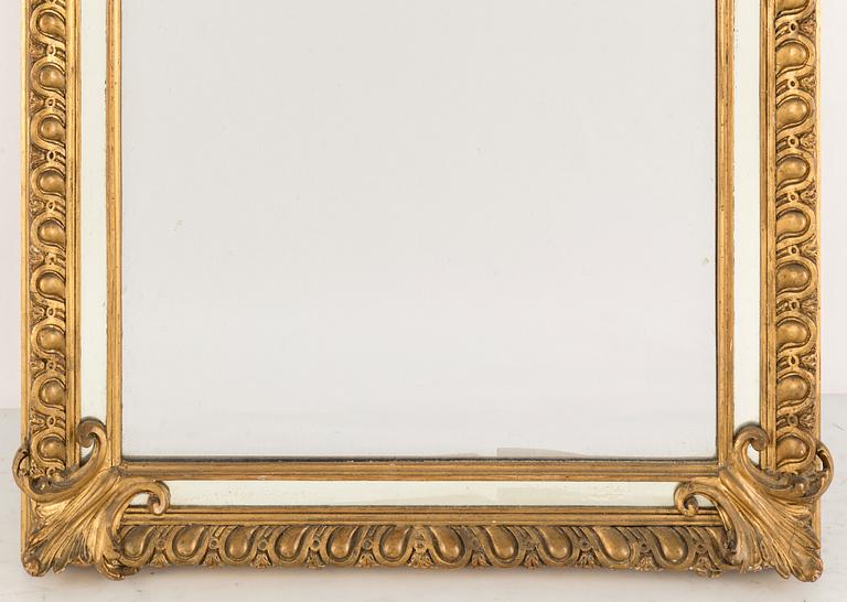 A late 19th century mirror.