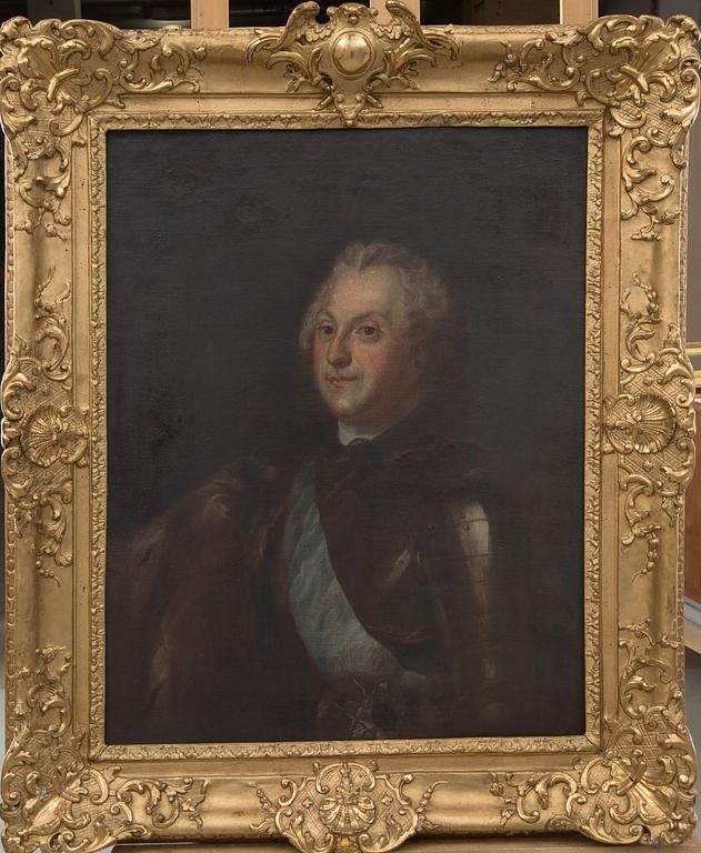 OKÄND KONSTNÄR, Jakob Björk, hans krets, olja på duk. 1700-tal.