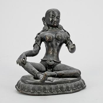 FIGURIN, brons, sannolikt Indien.