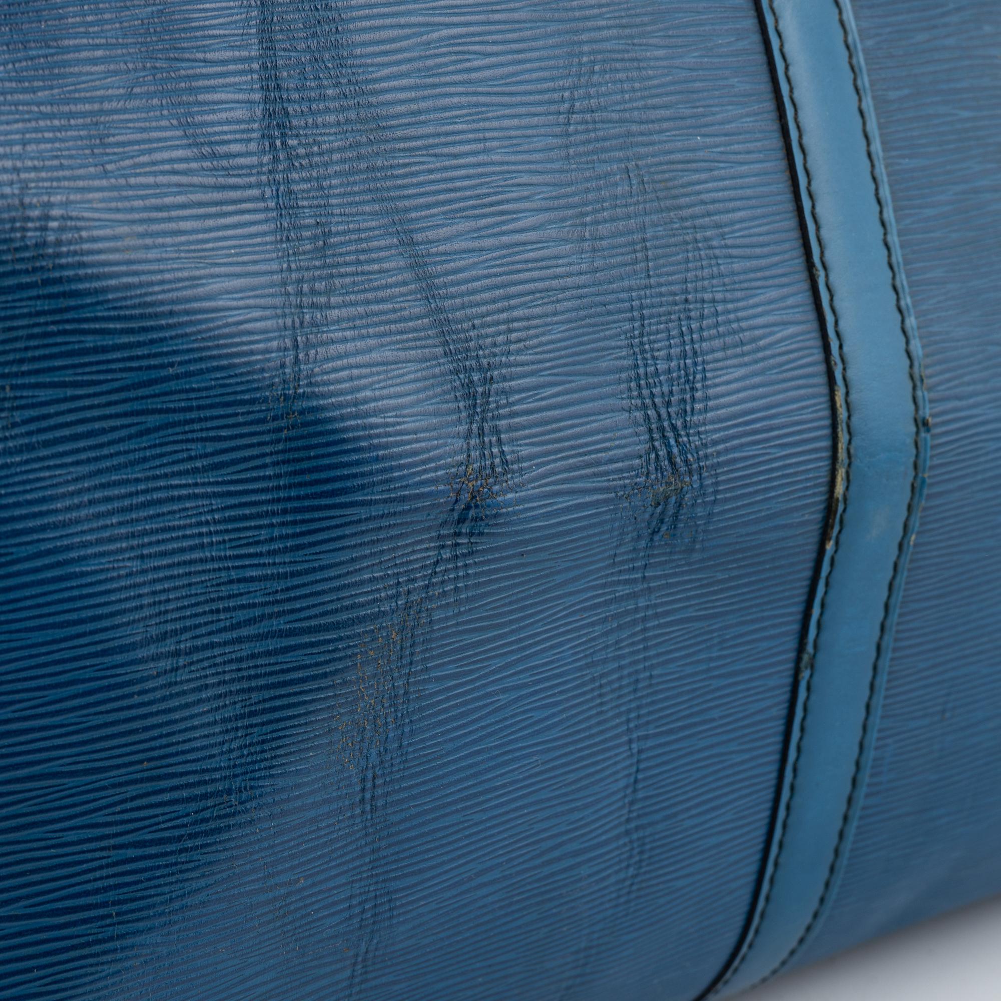 Louis Vuitton, weekendbag 'Keepall 60 Epi'.