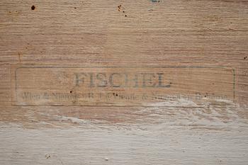 BORD, ett par, etikettmärkta Fischel, Wien, Österrike 1900-talets början.