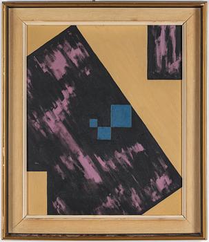 ARNE ÖDBERG, oil on panel, signed and dated -54 verso.