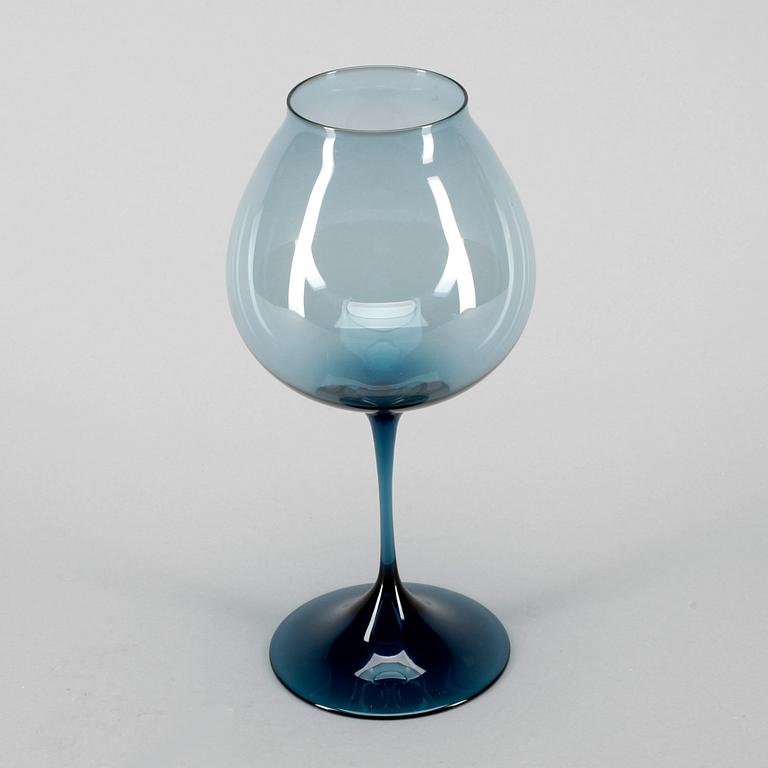 TULPANGLAS, design Nils Landberg, Orrefors, osignerad.