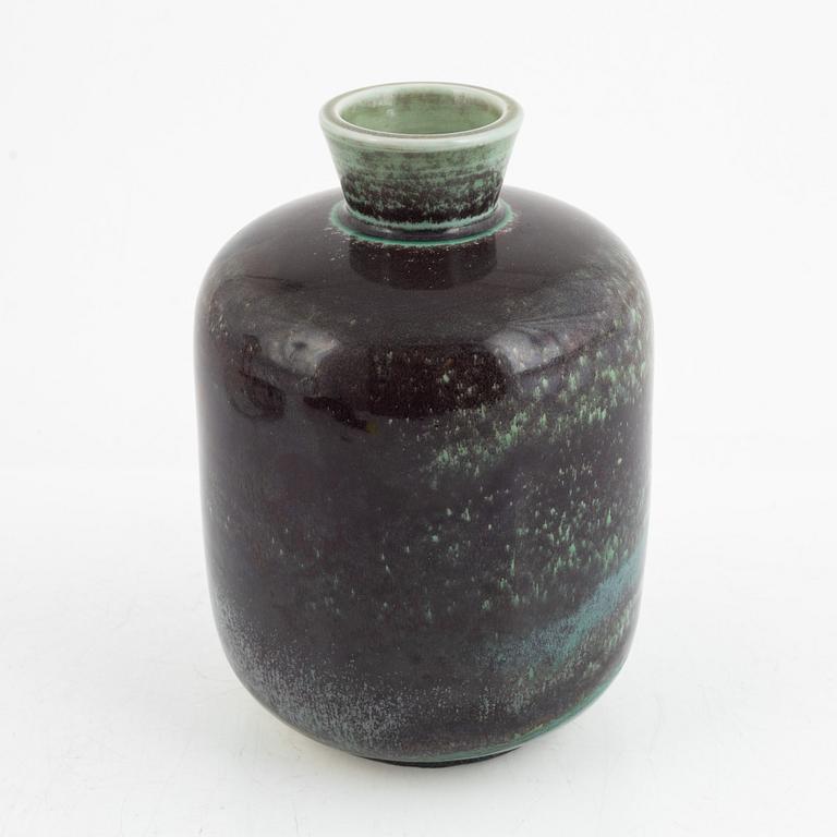 Berndt Friberg, a stoneware vase, Gustavsbergs studio, 1974.