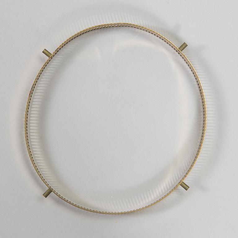 Alvar Aalto, a pendant lamp A332, 'Beehive' for Valaistustyö.