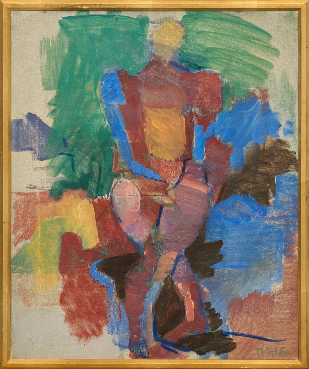 STAFFAN NIHLÉN, oil on canvas, signed.