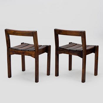 Reima och Raili Pietilä, stolar, ett par, Formgivna 1966.