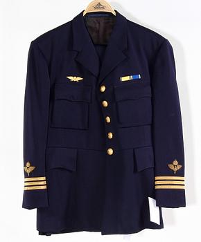 UNIFORMER. Kapten, Flygvapnet. Sverige.
