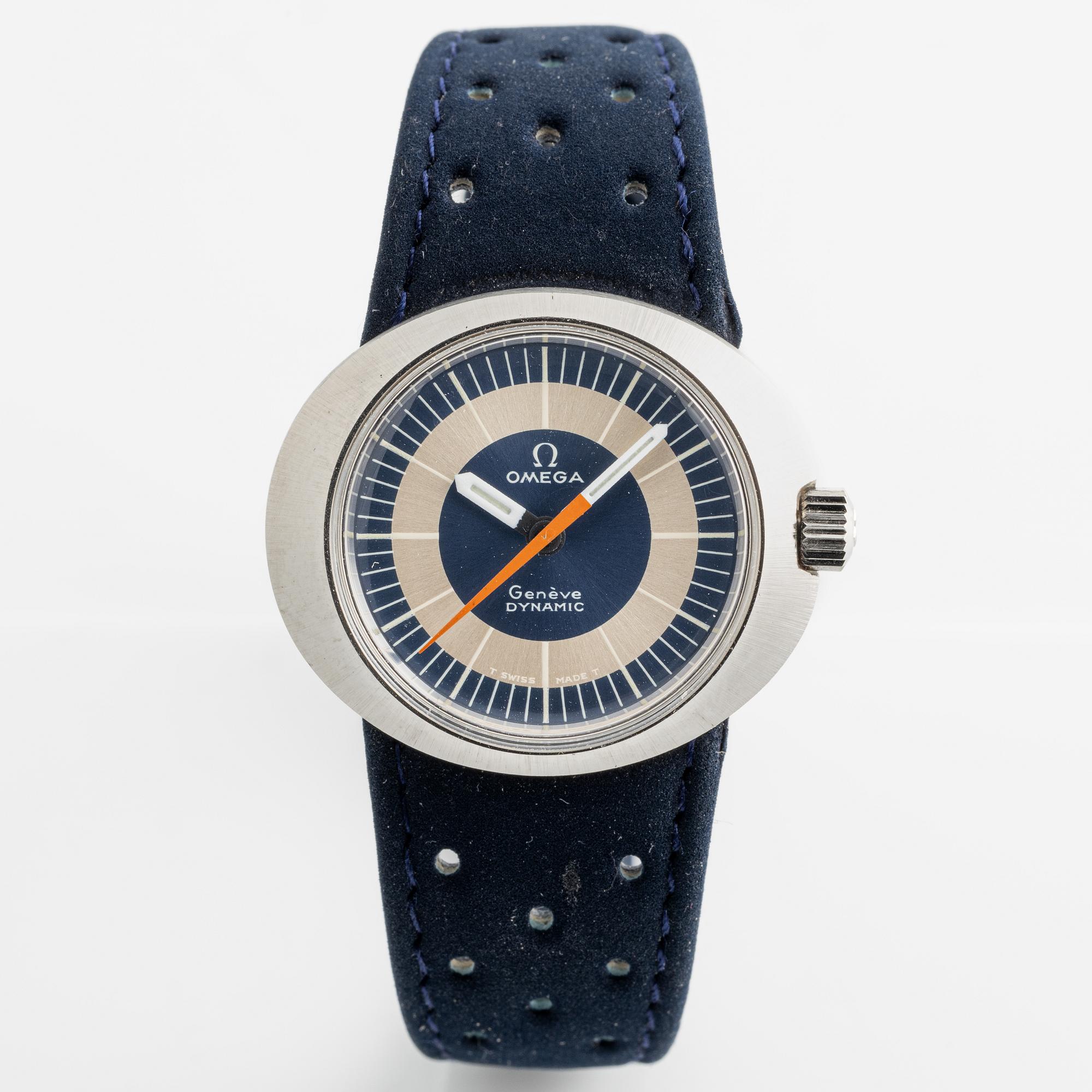 Omega, Genève, Dynamic, wristwatch, 30 x 26 mm.