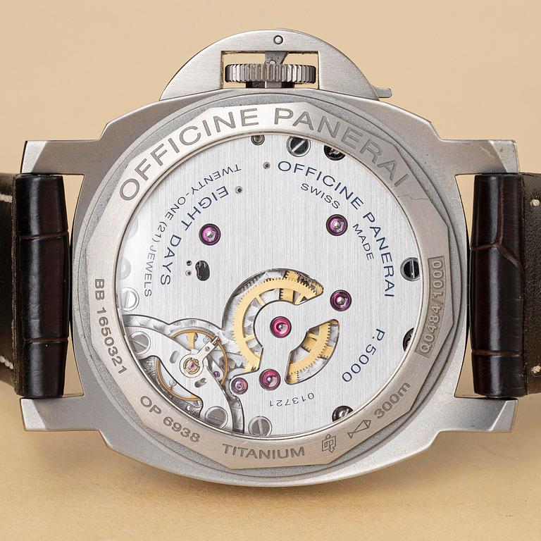 Panerai, Luminor Marina, 8 Days, "Titanium", ca 2015.