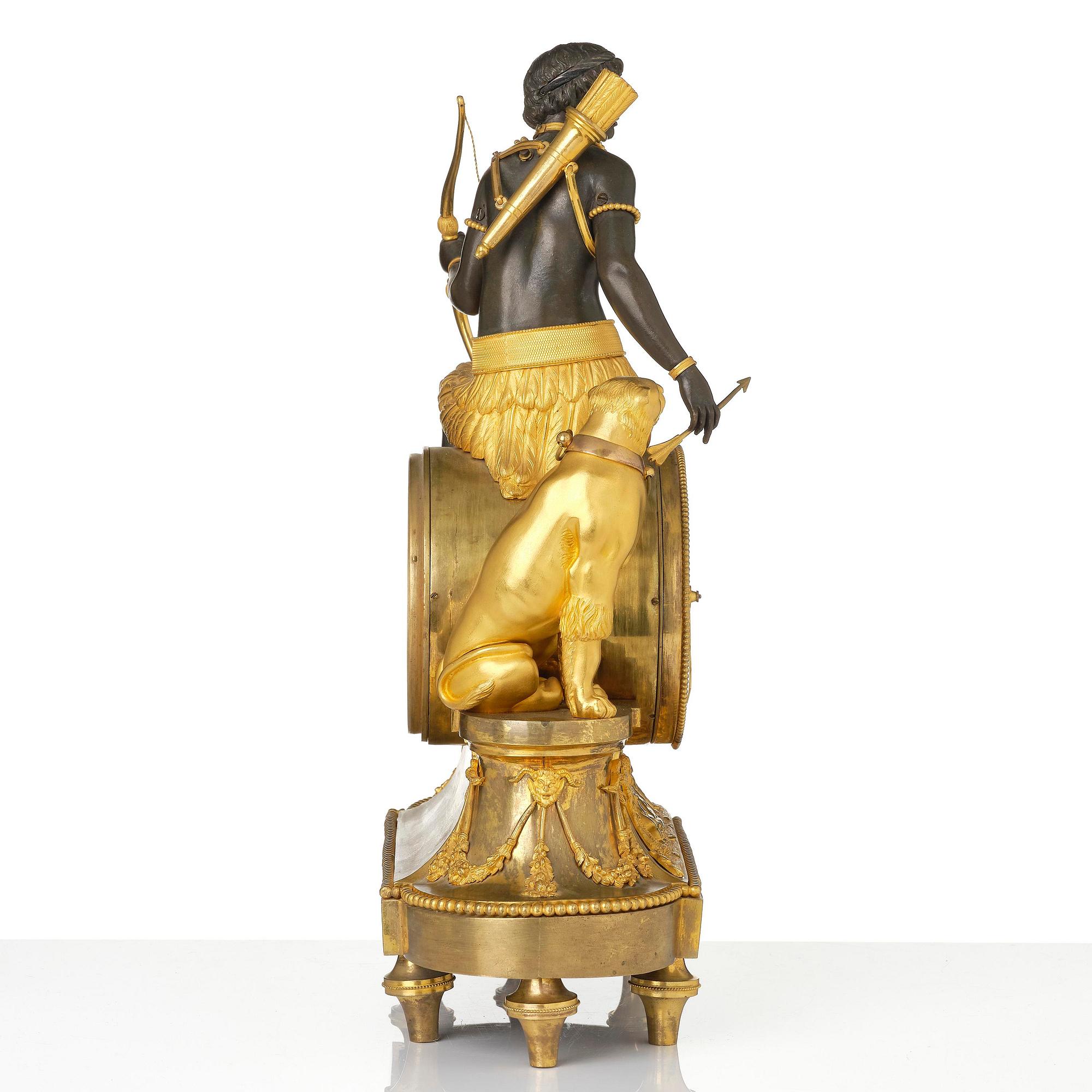 Bordspendyl, Parisarbete, omkring år 1800, Directoire.