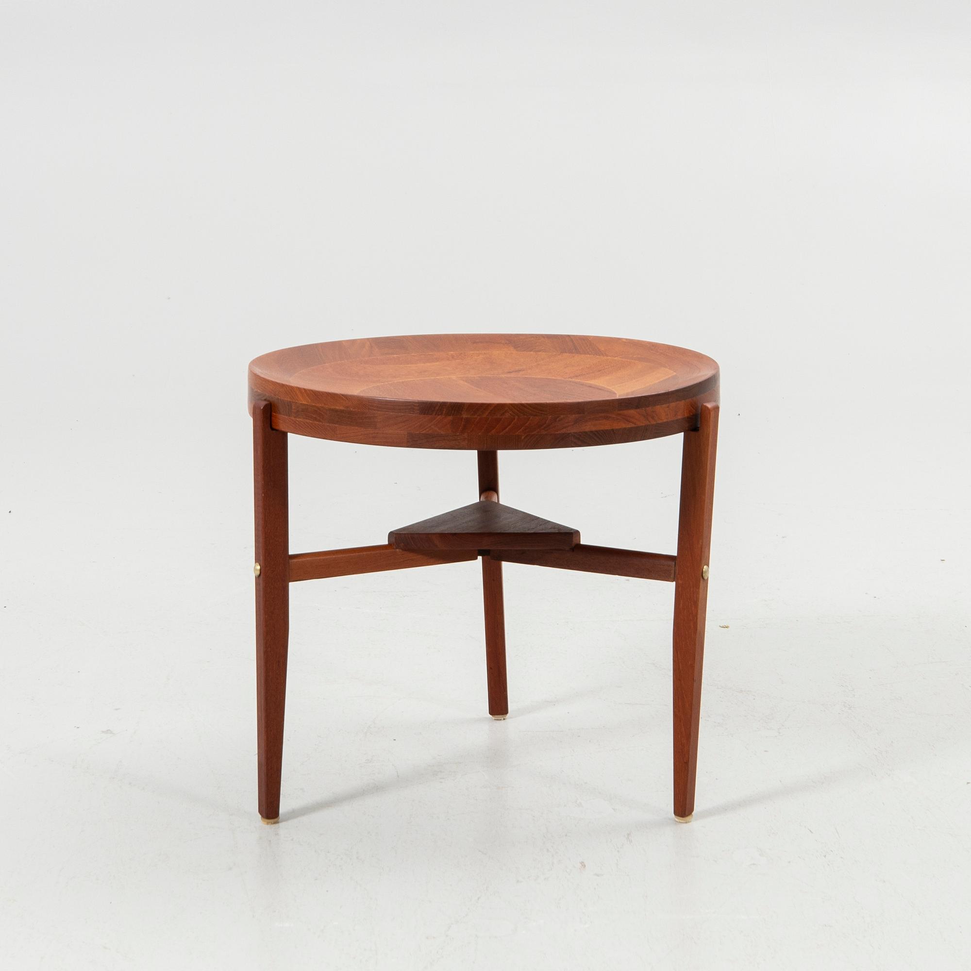 Jens Quistgaard, brick table, Denmark, mid-20th century.